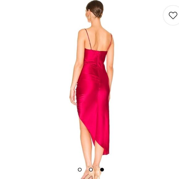 NWT Cinq a Sept Emilia Dress in Raspberry Revolve Size 6 - Picture 6 of 16